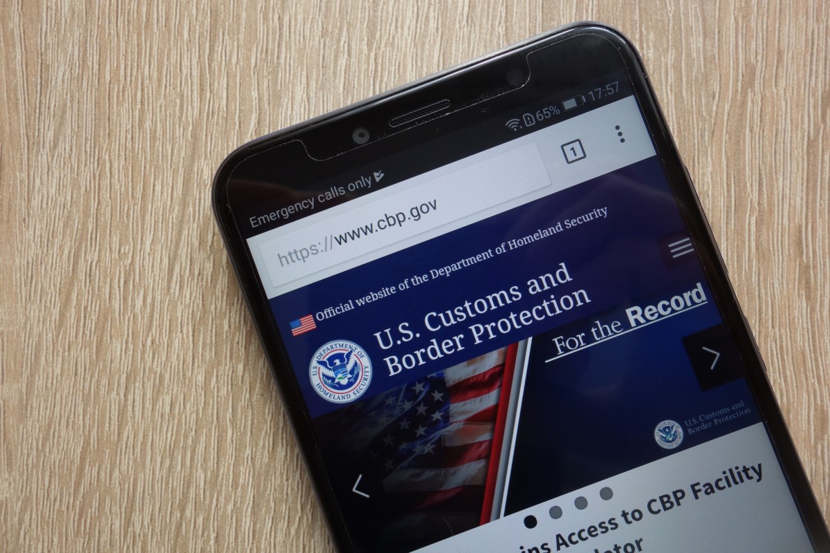 New Government CBP Mobile APP Raising Concerns